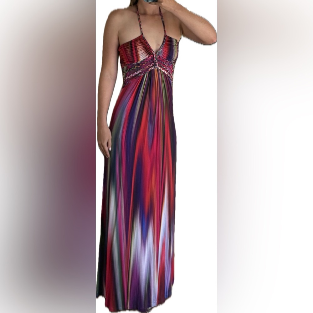 NWOT Sky Formal Maxi Dress